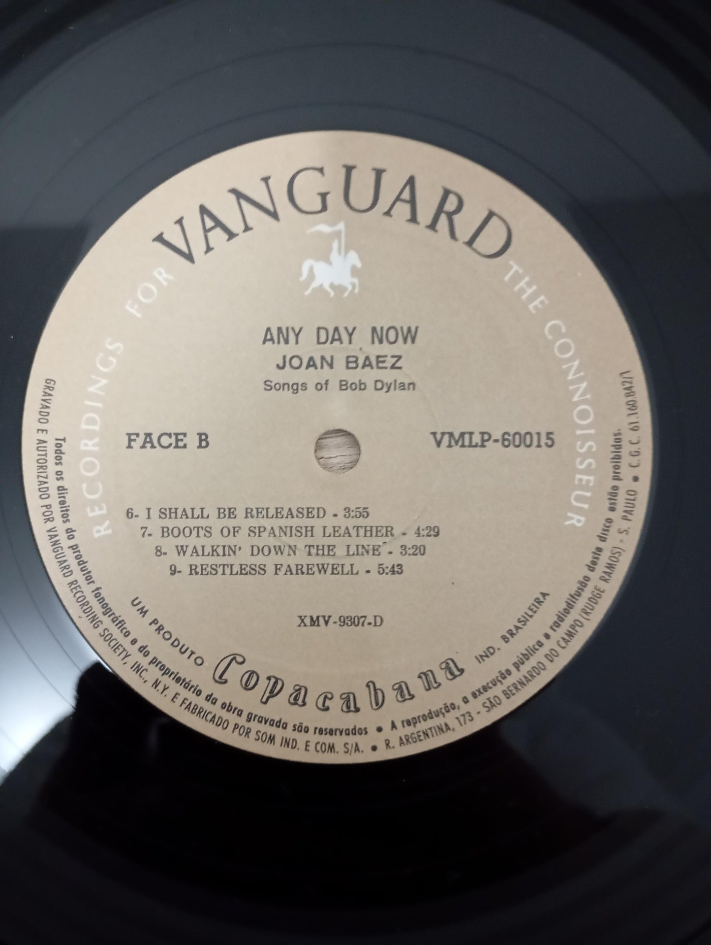 Lp Vinil Joan Baez Any Day Now Duplo Com Encartes