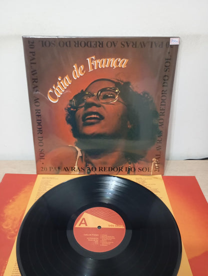 Lp Vinil Cátia De França 20 Palavras Ao Redor Sol C Encartes