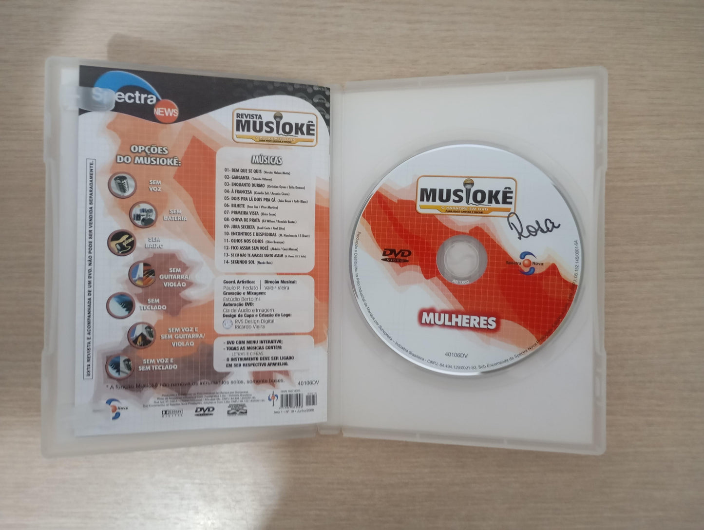 DVD Musiokê Mulheres