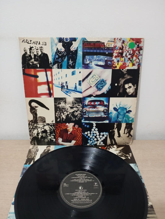 Lp Vinil U2 Achtung Baby Com Encartes