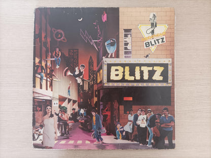 Lp Vinil Blitz Radioatividade Capa Dupla Encartes