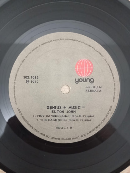 Compacto Vinil Elton John Genius + Music