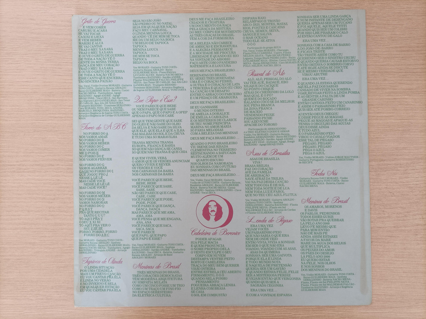 Lp Vinil Moraes Moreira Bazar Brasileiro Com Encartes