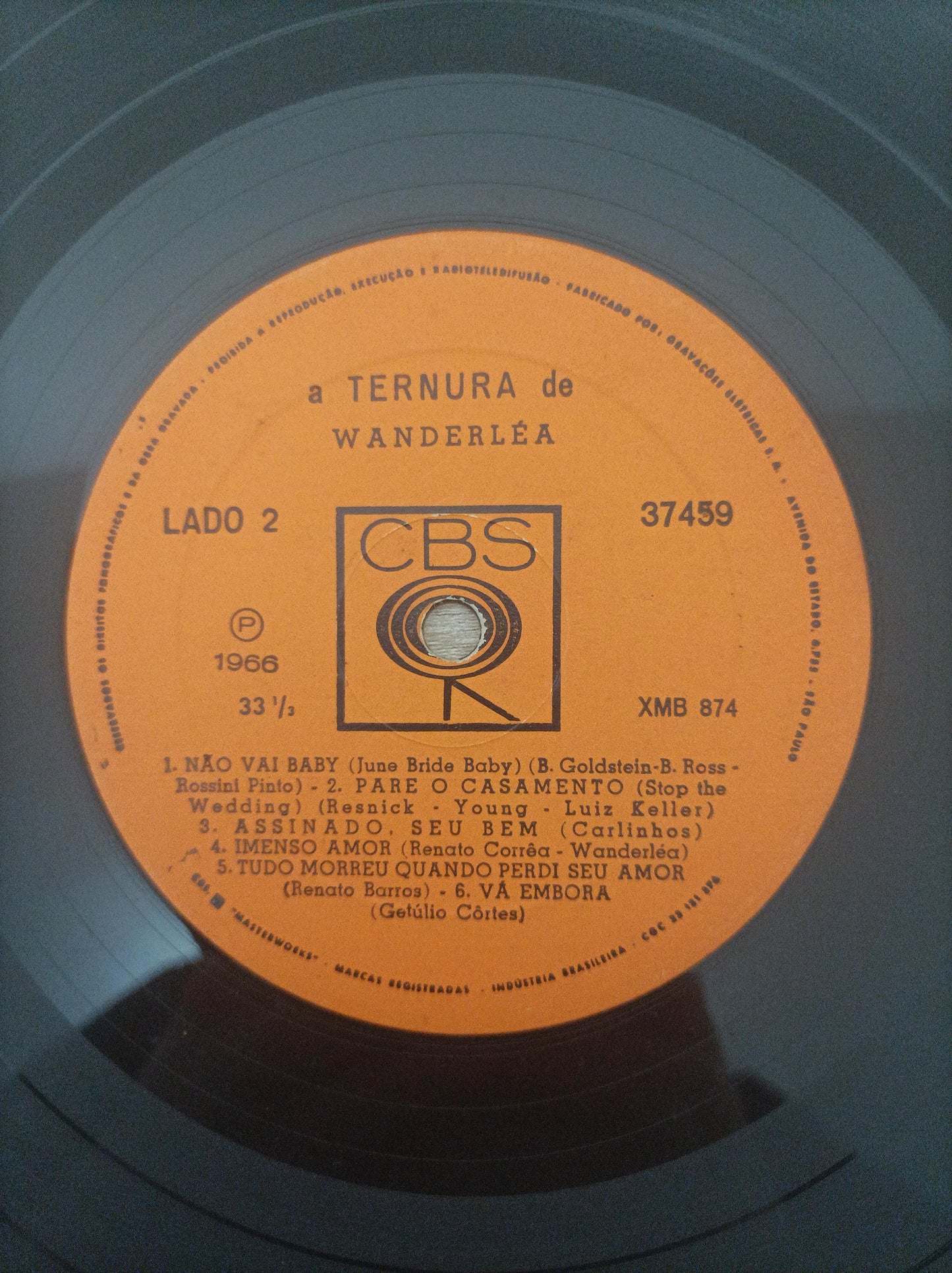 Lp Vinil Wanderléa A Ternura de