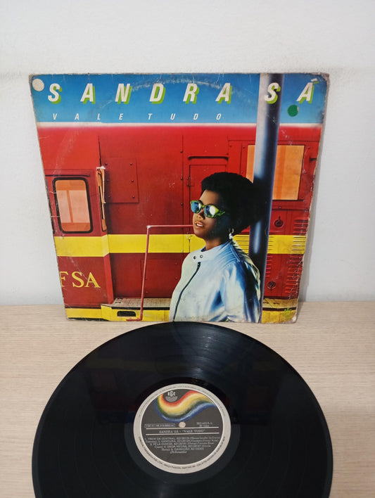 Lp Vinil Sandra De Sá Vale Tudo Original de Época
