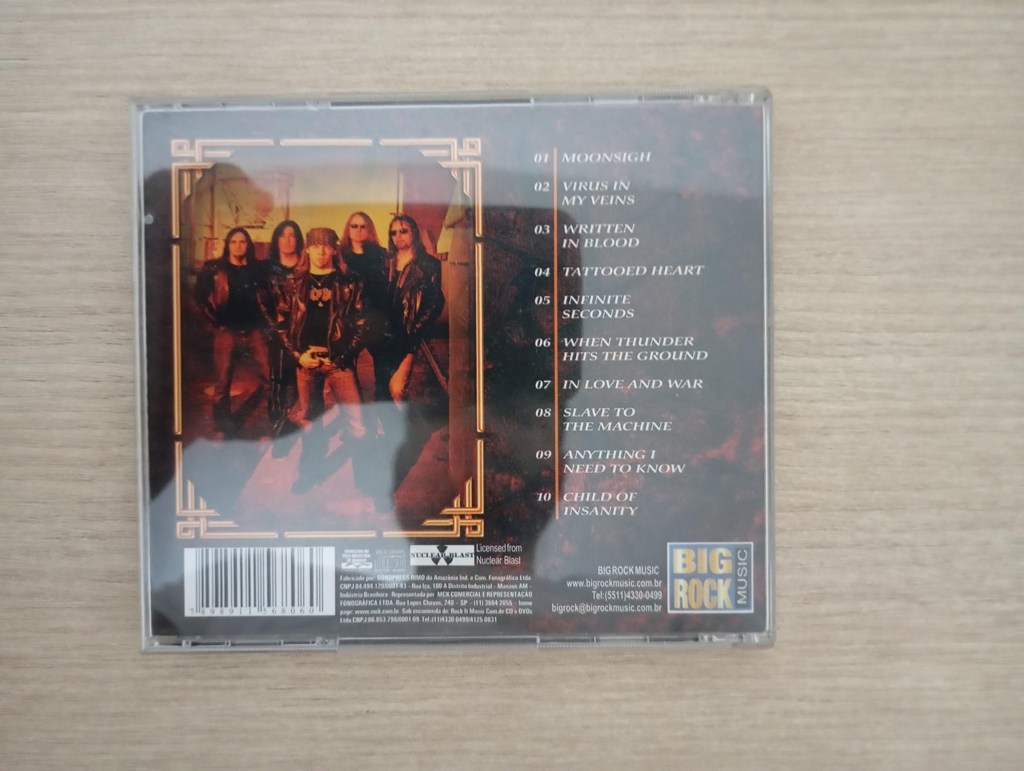 CD Evidence One Tattooed Heart
