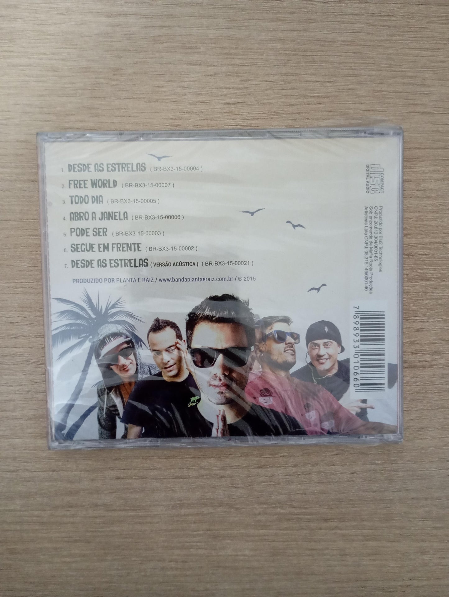 Cd Segue em Frente Planta e Raiz Lacrado