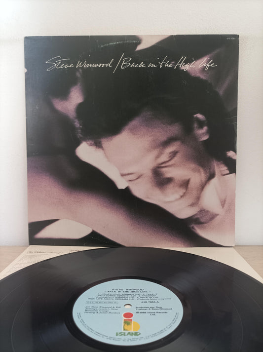 Disco Vinil Back In The High Life Steve Winwood C Encarte A