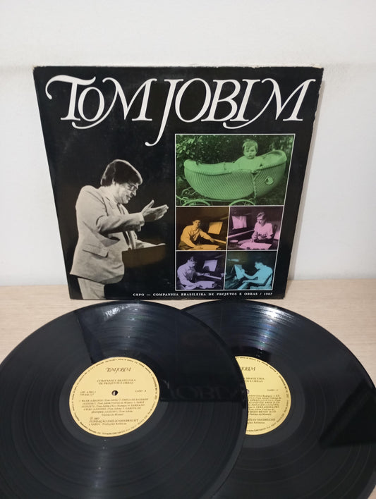 Lp Vinil Tom Jobim CBPO 1987 Duplo, Leia