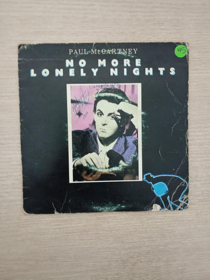 Compacto Vinil Paul McCartney No More Lonely Nights