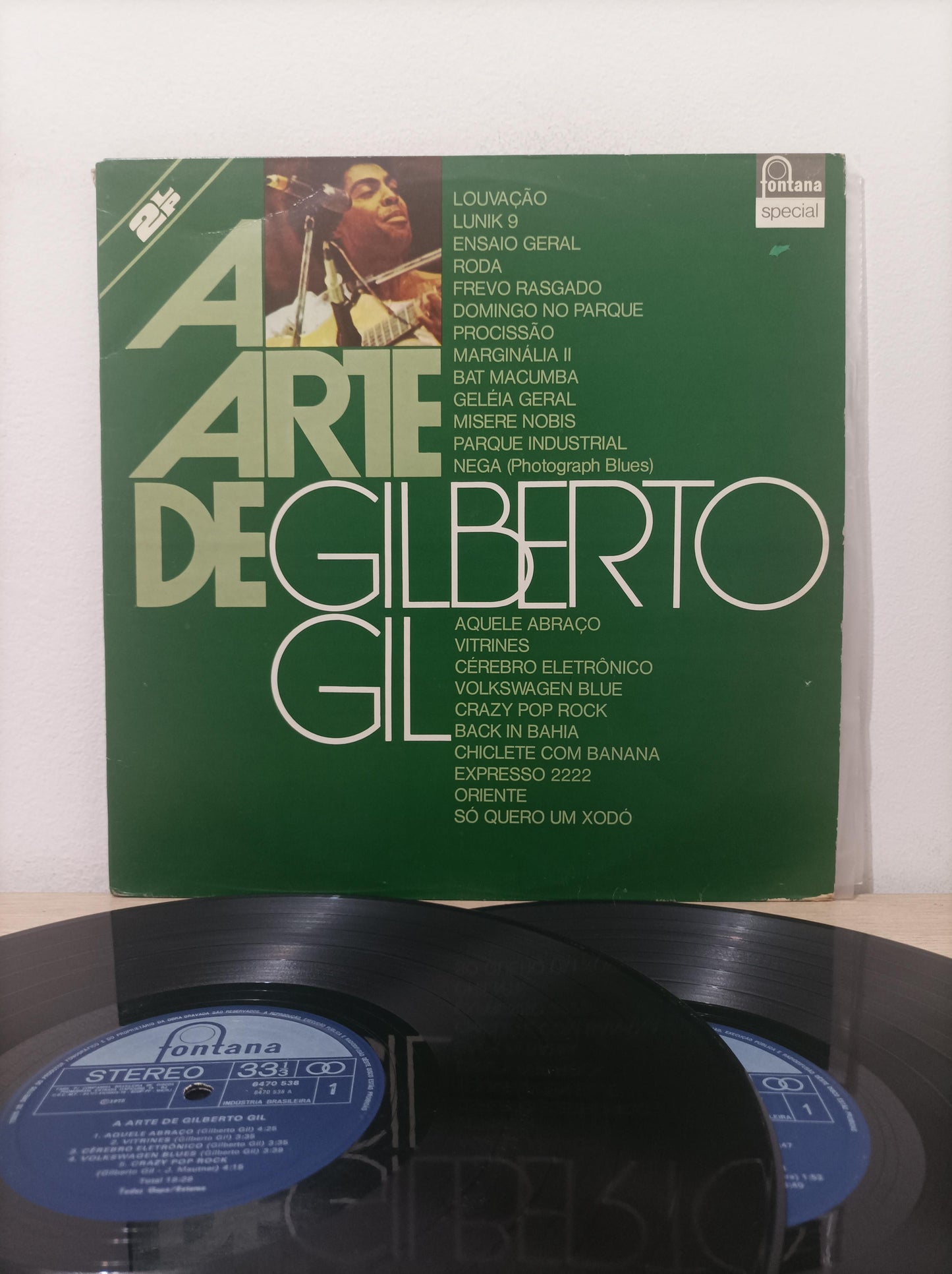 Lp Vinil Gilberto Gil A Arte de Duplo