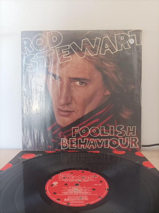 Lp Vinil Rod Stewart Foolish Behaviour Com Encarte