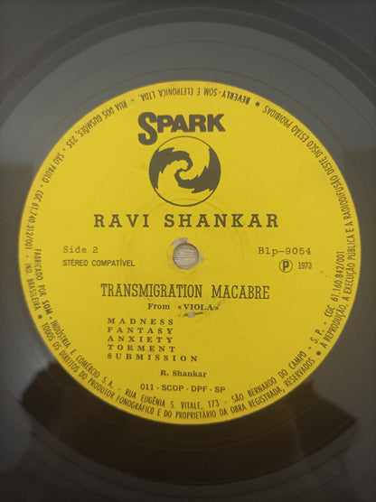 Lp Vinil Ravi Shankar Transmigration Macabre Com Encarte
