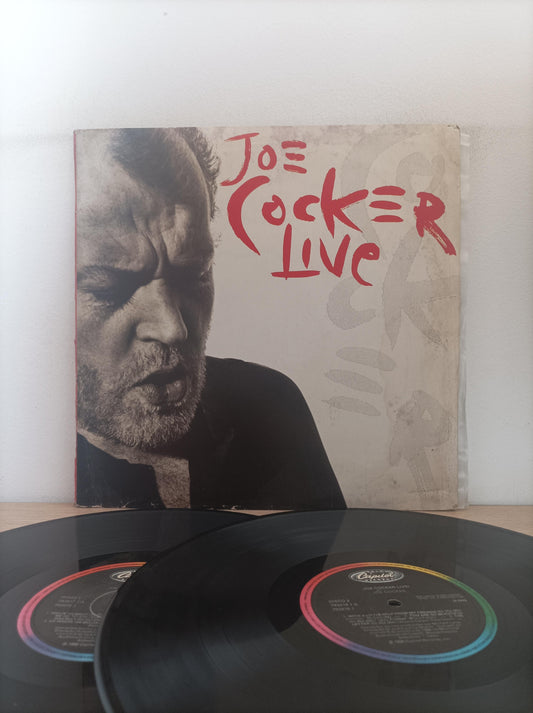 Disco Vinil Live Joe Cocker Duplo A