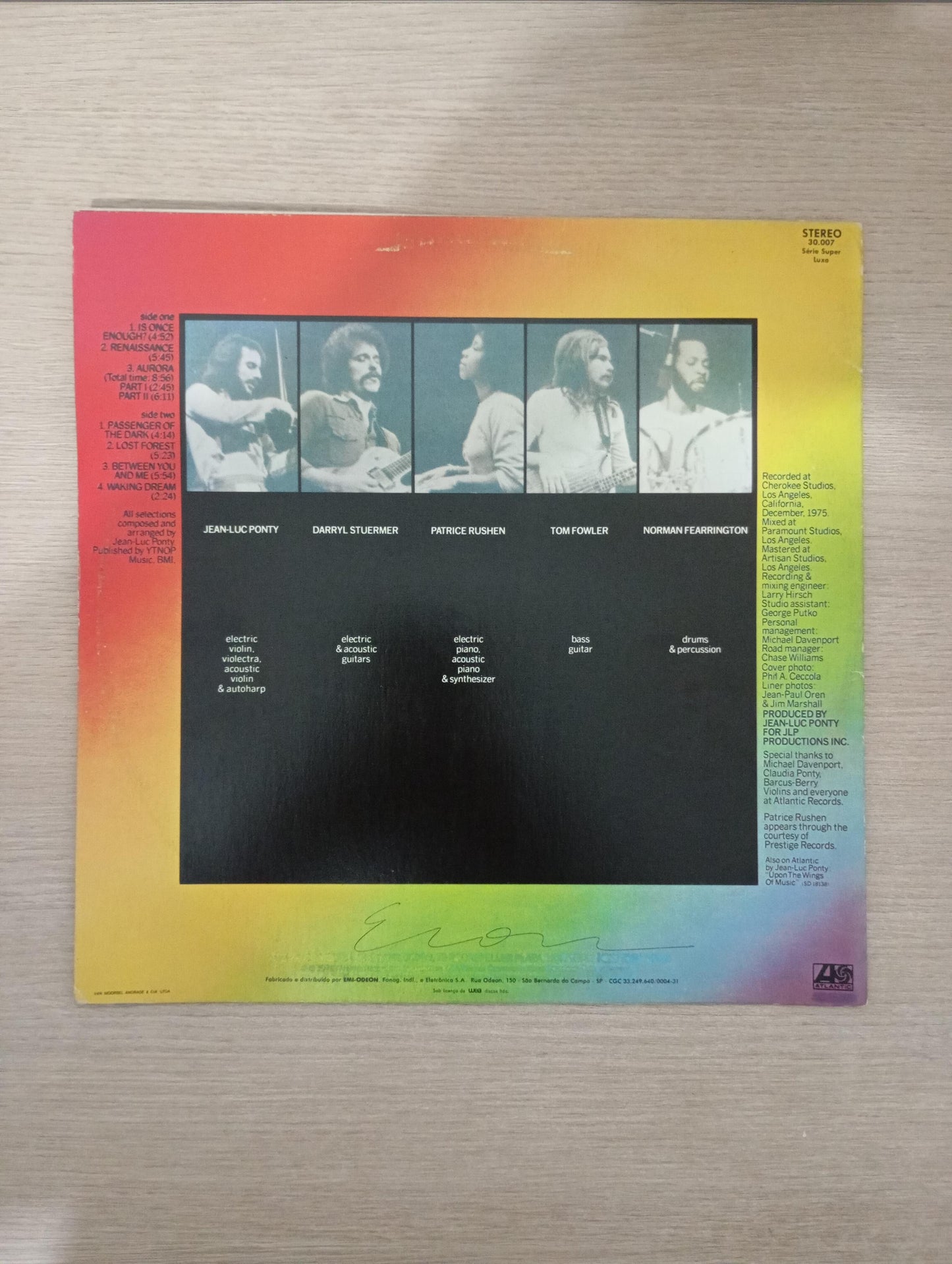 Disco Vinil Aurora Jean-Luc Ponty A
