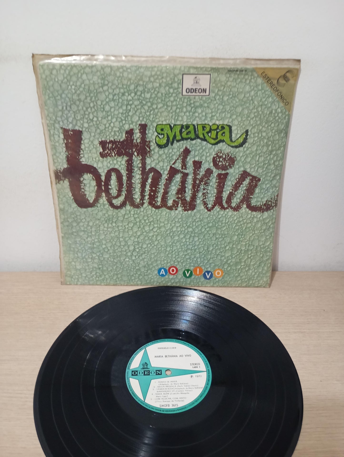 Lp Vinil Maria Bethânia Ao Vivo