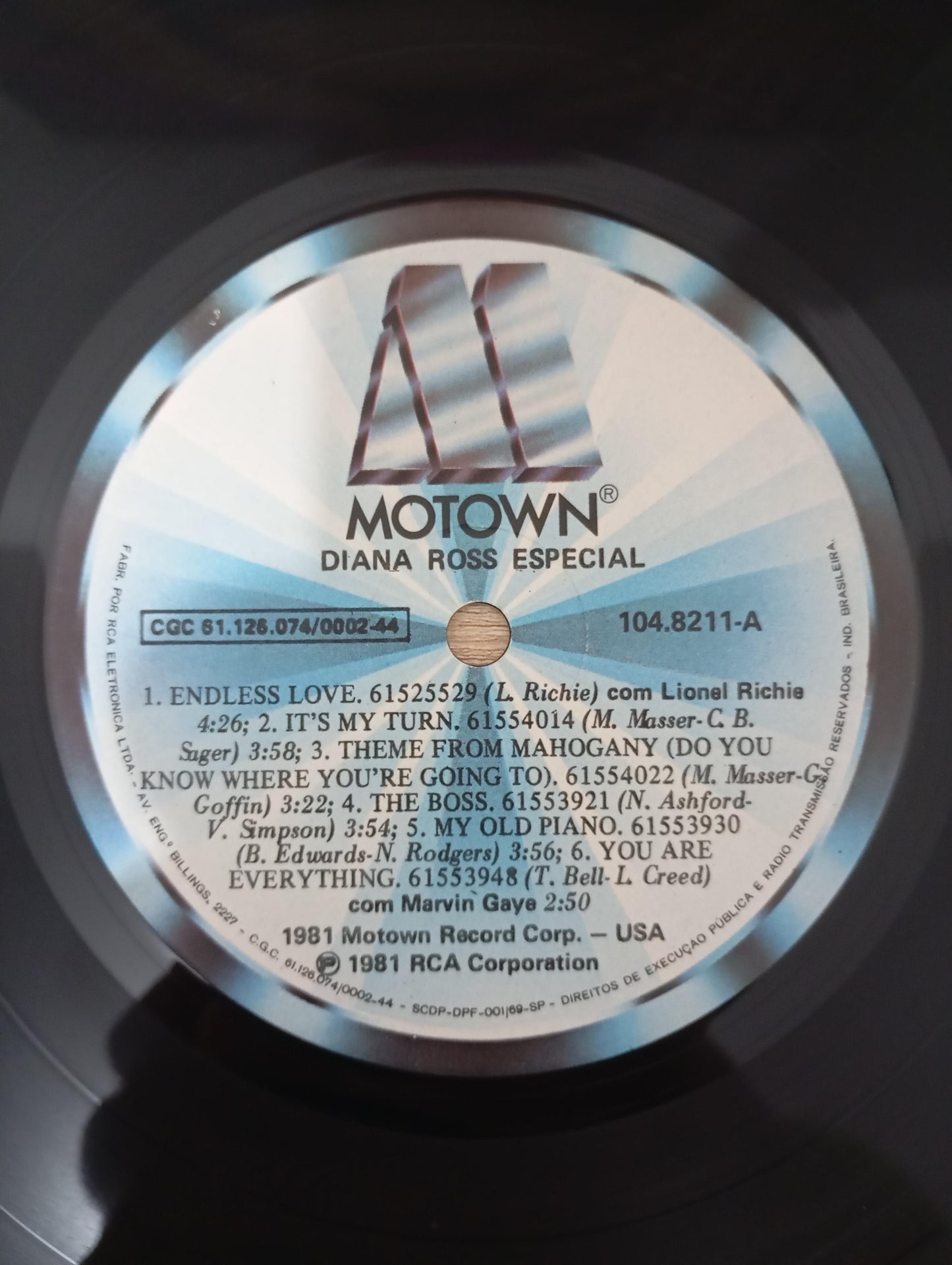 Lp Vinil Diana Ross Especial
