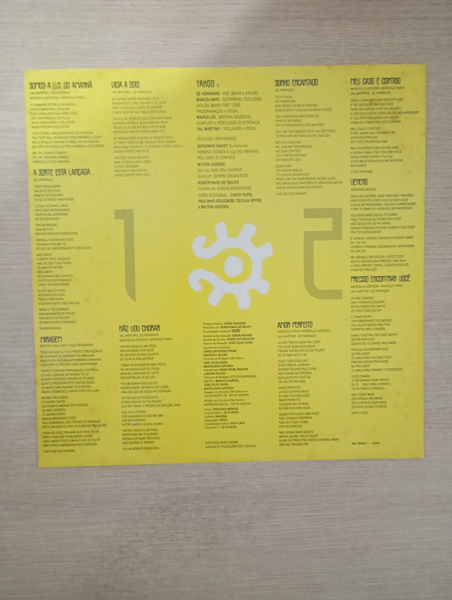 Lp Vinil Yahoo 3 Com Encarte