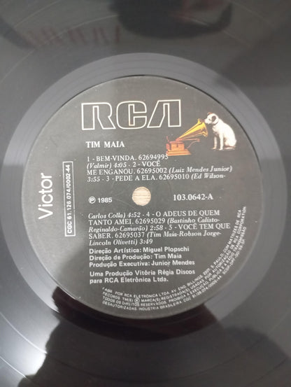 Lp Vinil Tim Maia 1985