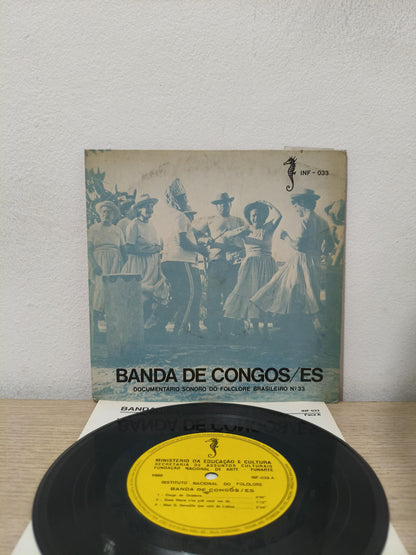 Compacto Vinil Folclore Brasileiro 33 Banda Congos C/Encarte