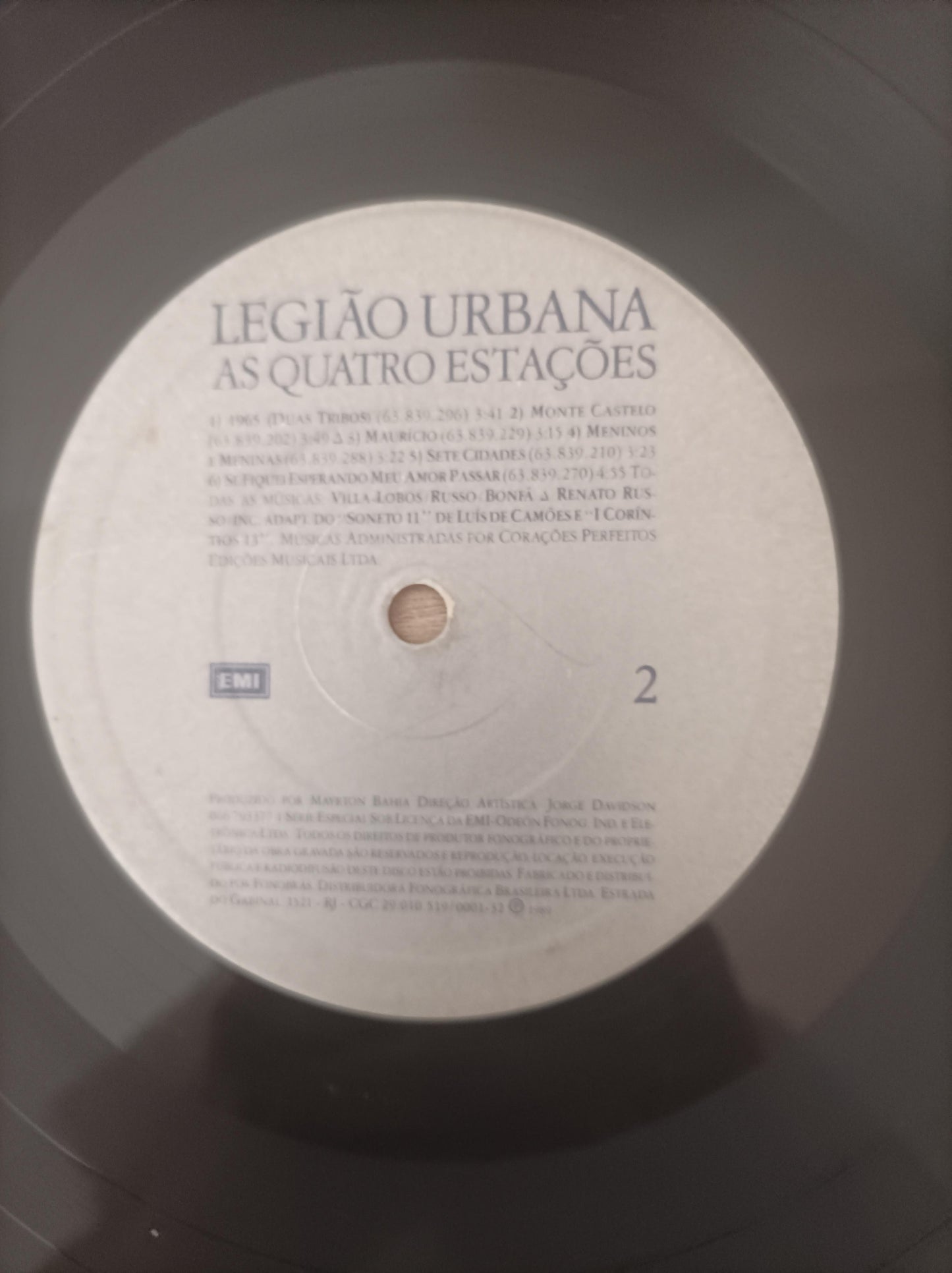 Lp Vinil Legião Urbana As Quatro Estações, Leia