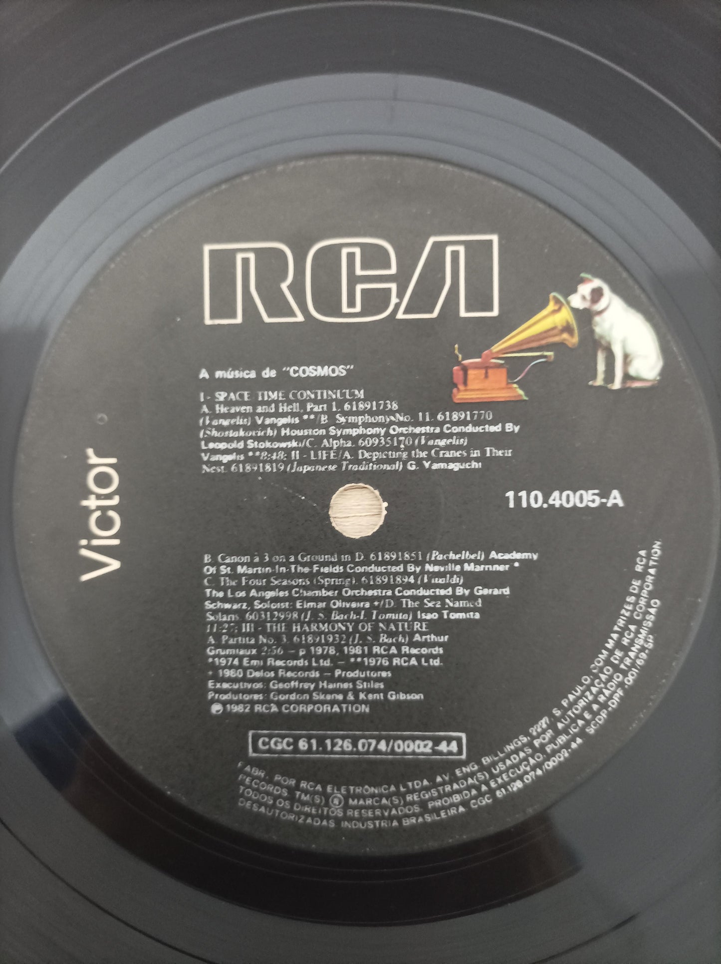 Lp Vinil A Música de Cosmos Capa Dupla