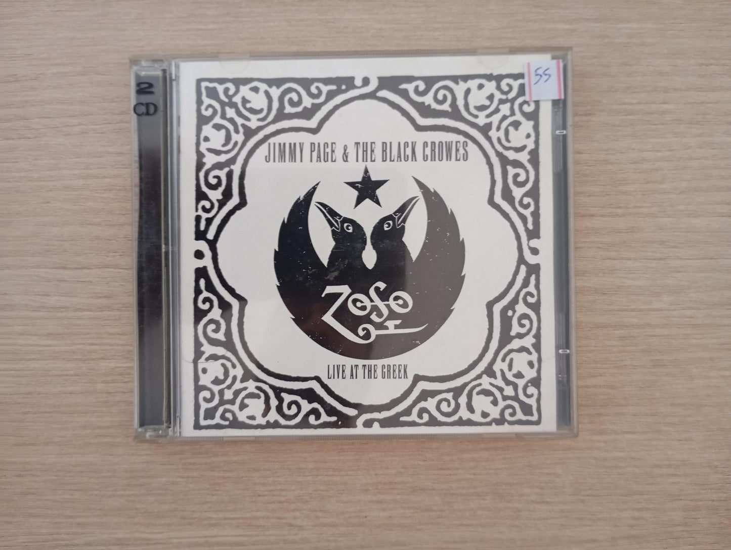 CD Jimmy Page & The Black Crowes Live At The Greek Duplo