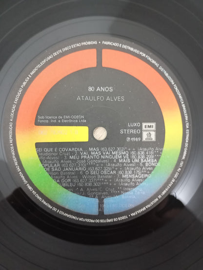 Lp Vinil Ataulfo Alves 80 Anos