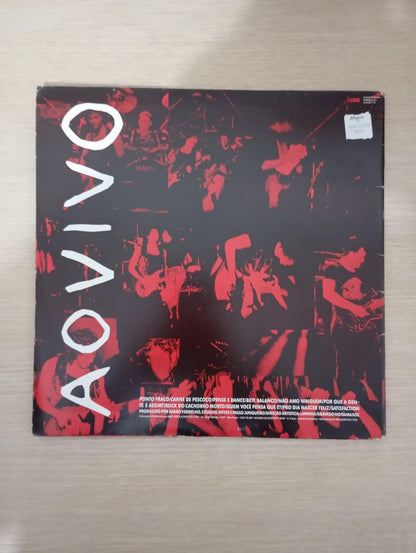 Lp Vinil Barão Vermelho Barão Ao Vivo Capa Dupla