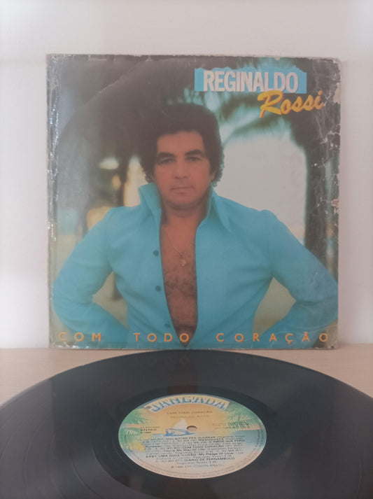 Lp Vinil Reginaldo Rossi Com Todo Coração