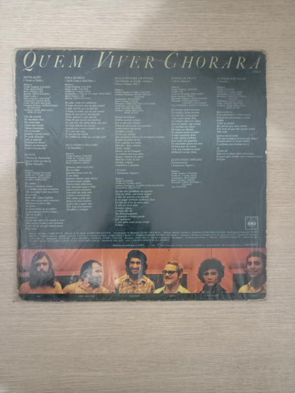 Lp Vinil Raimundo Fagner Eu Canto / Quem Viver Chorará