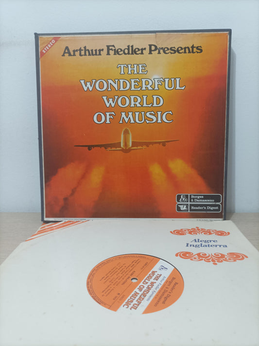 Lp Vinil Arthur Fiedler Wonderful World of Music C/ Encartes