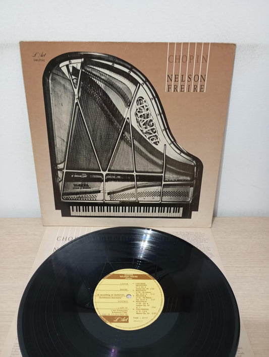 Lp Vinil Nelson Freire Chopin Com Encarte
