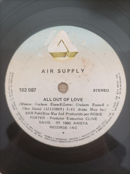 Compacto Vinil Air Supply All Out Of Love