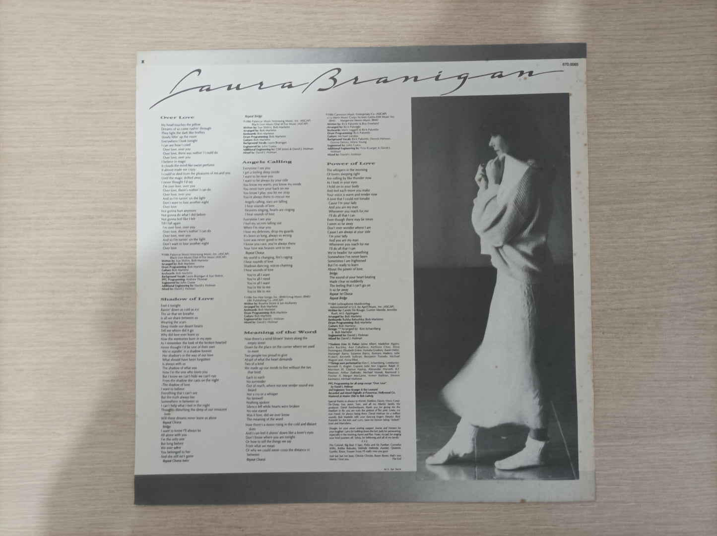 Lp Vinil Laura Branigan Touch Com Encarte