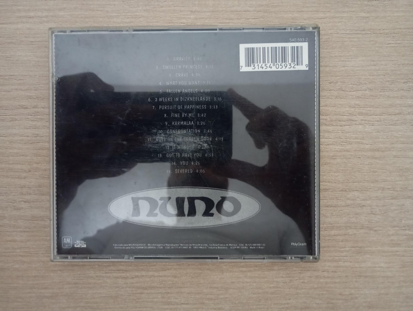 CD Nuno Bettencourt Schizophonic