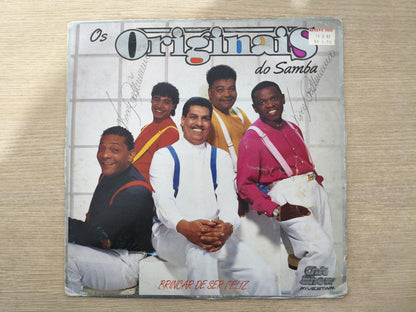 Lp Vinil Os Originais Do Samba Brincar De Ser Feliz
