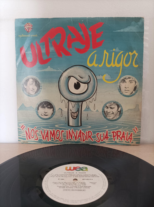 Lp Vinil Ultraje A Rigor Nós Vamos Invadir Sua Praia