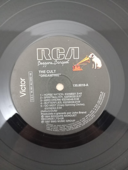 Lp Vinil The Cult Dreamtime Com Encarte