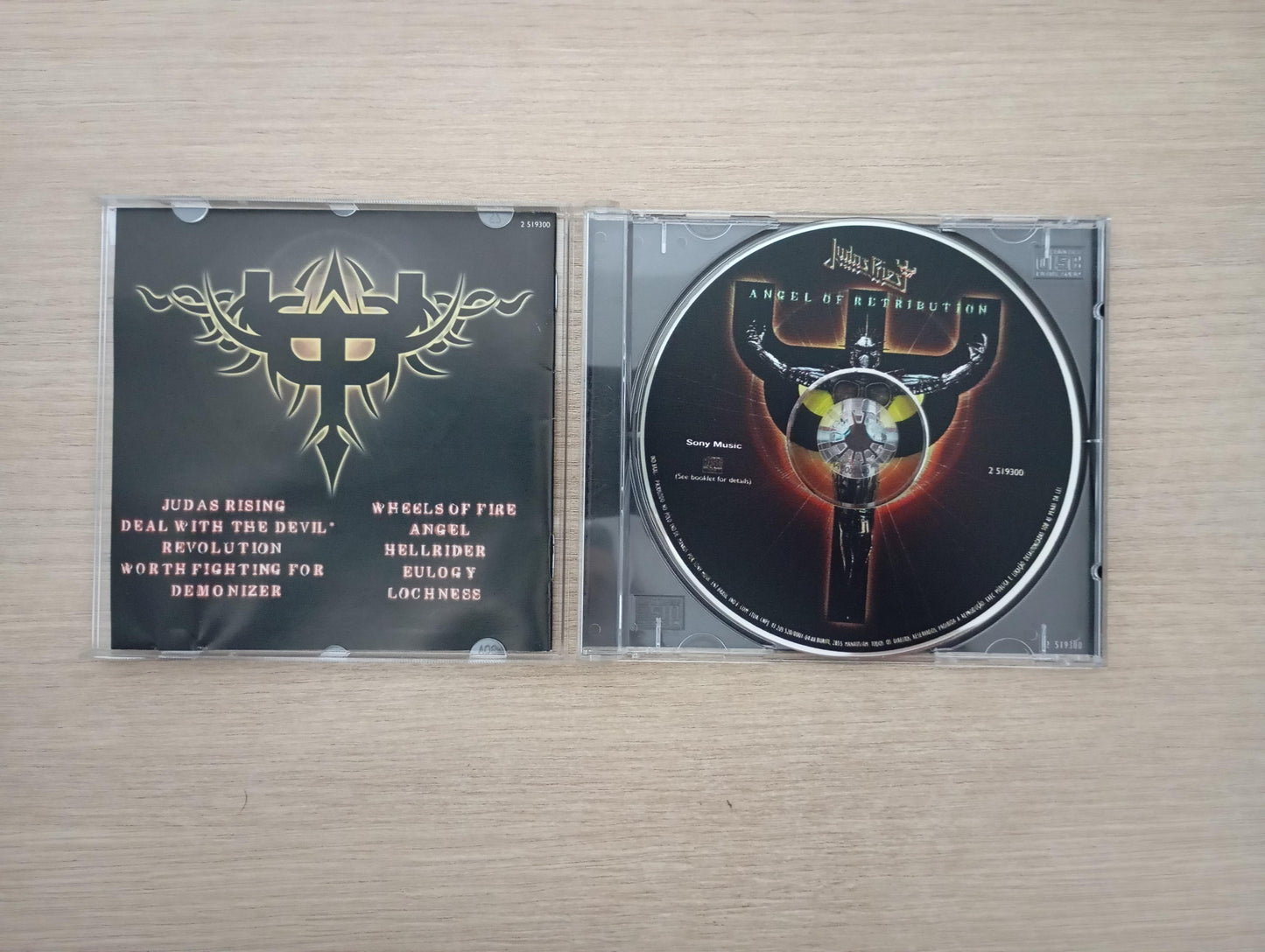 CD Judas Priest Angel Of Retribution