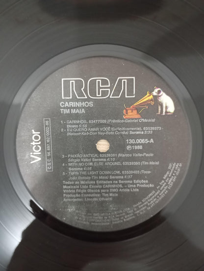 Lp Vinil Tim Maia Carinhos