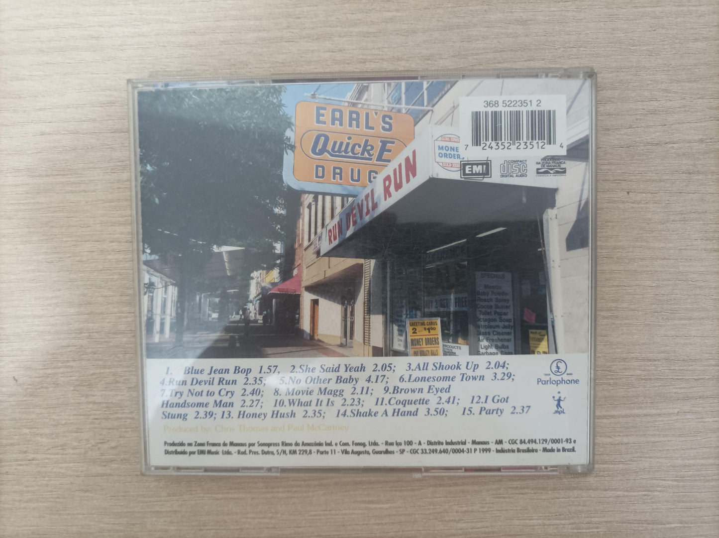 CD Paul McCartney Run Devil Run