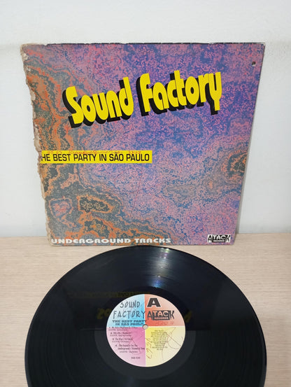 Lp Vinil Sound Factory The Best Party In São Paulo