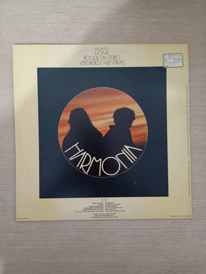 Disco Vinil Harmonia Sá & Guarabyra Com Encarte A
