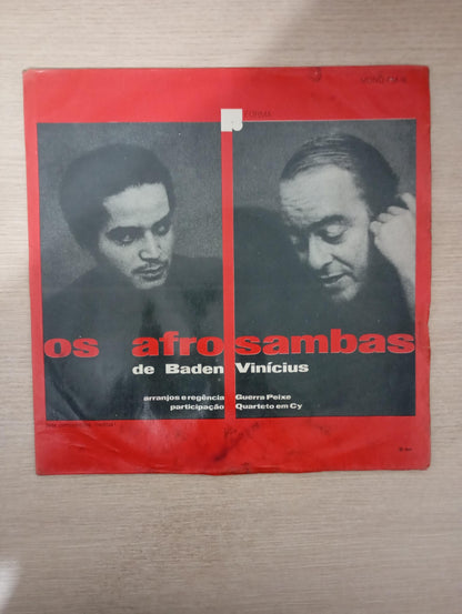 Lp Vinil Powell Vinicius Os Afro Sambas Original 1966, Leia