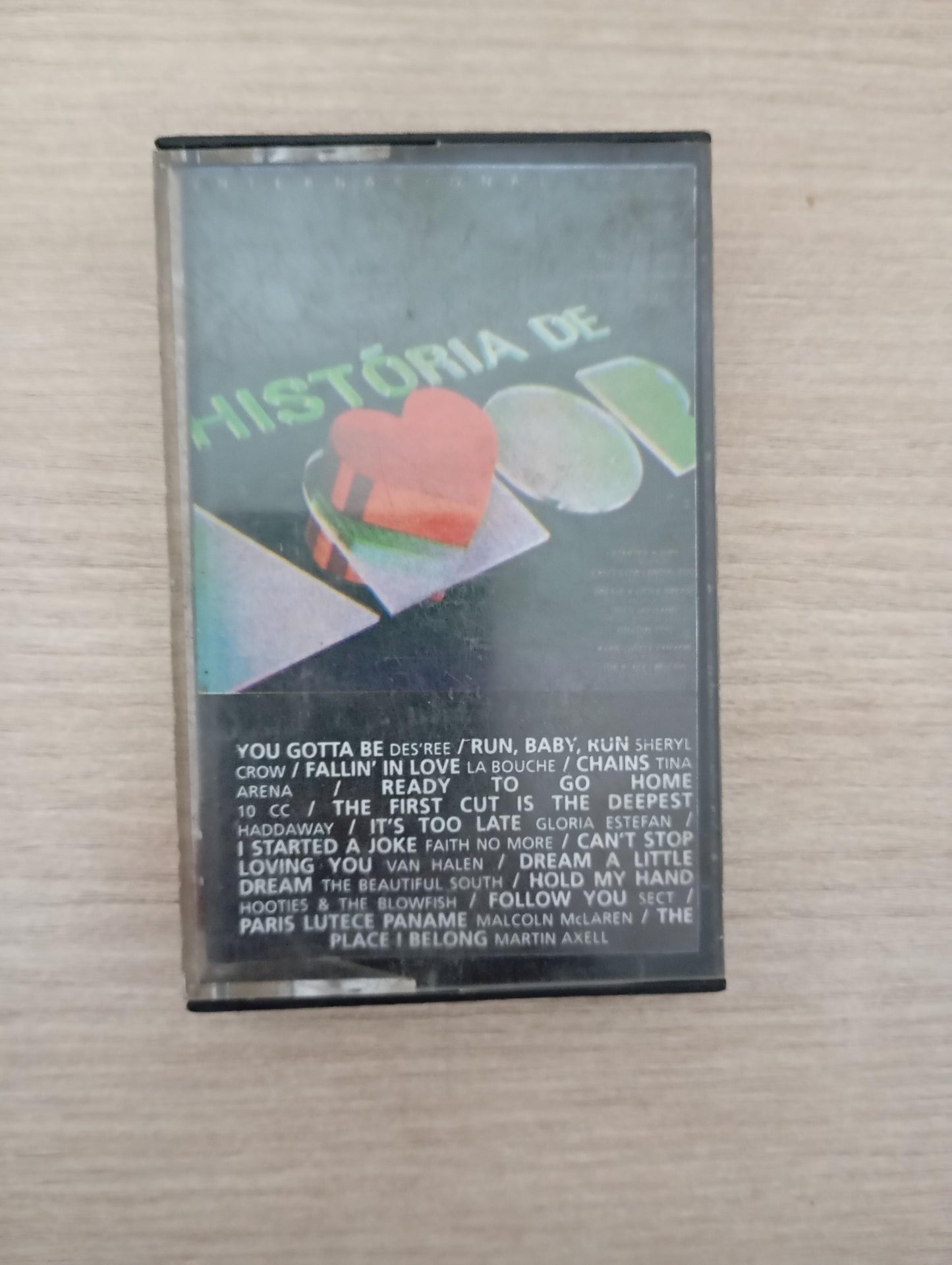 Fita K7 Cassete História de Amor Internacional