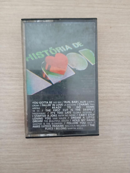 Fita K7 Cassete História de Amor Internacional