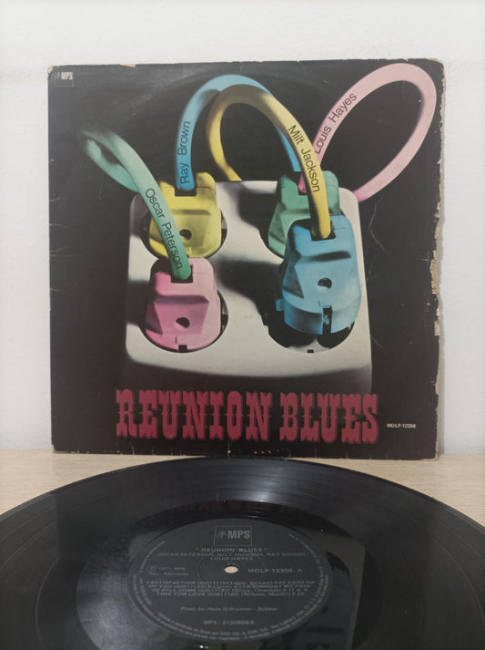 Lp Vinil Oscar Peterson Reunion Blues Capa Dupla