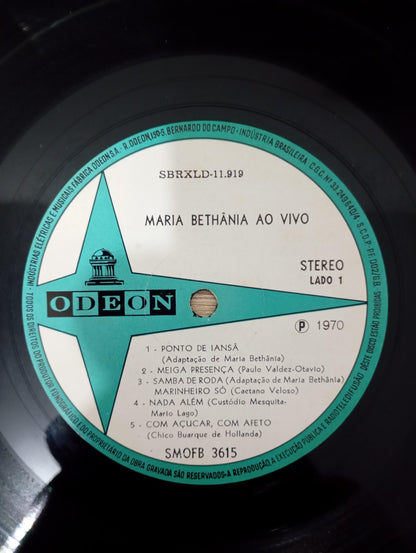 Lp Vinil Maria Bethânia Ao Vivo