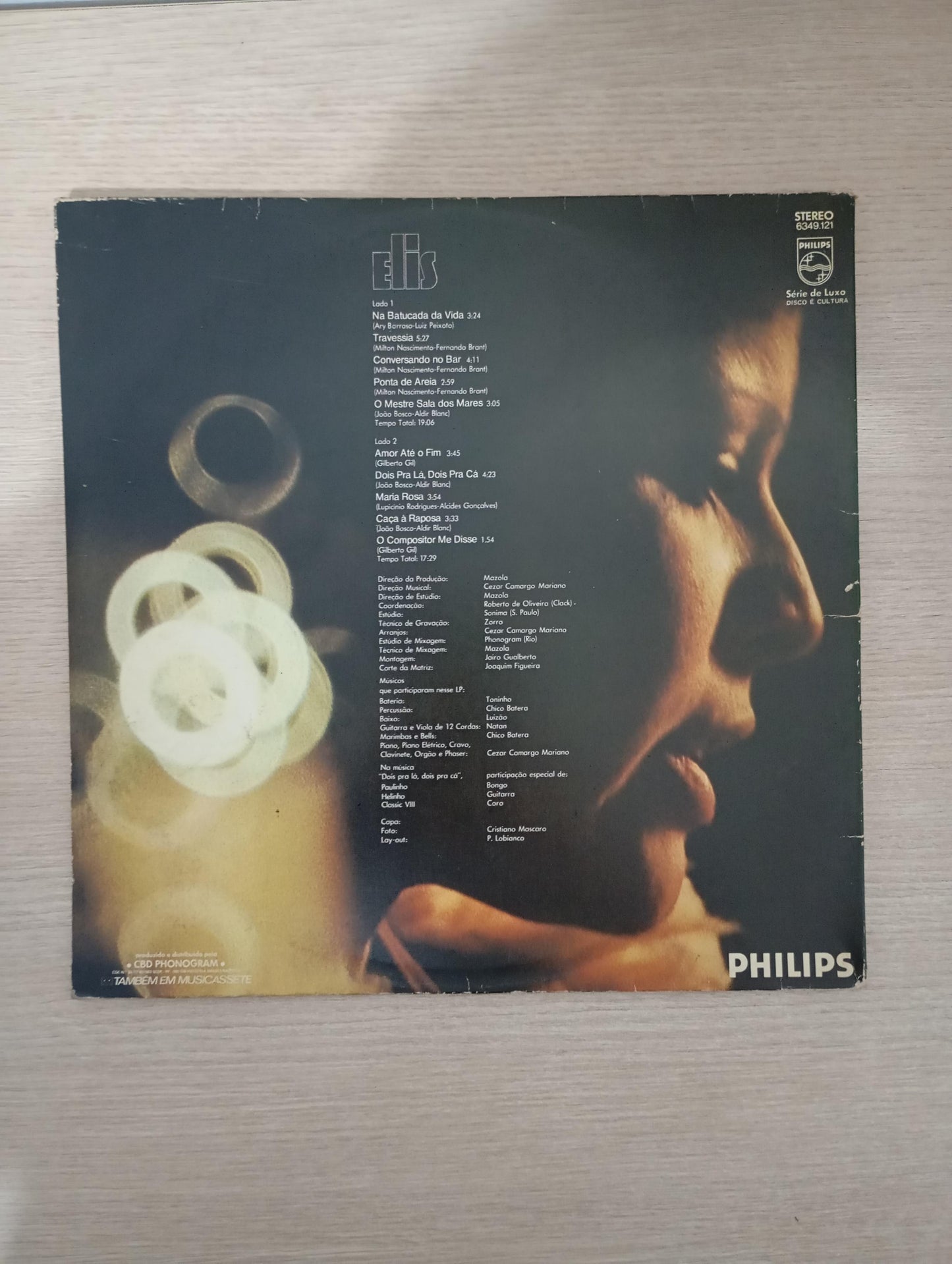 Disco Vinil 1974 Elis Regina Capa Dupla A